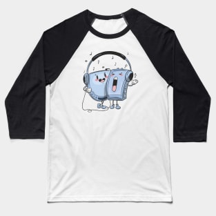 Old School Music // Funny Music Fan // Cassette Player CD Player Baseball T-Shirt